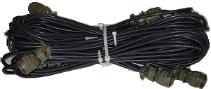 100490 Totalizer cable for 6 scales (15\',25\',15\',25\',15\') old st